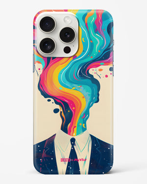 Colour Cascade [BREATHE] Hard Case Phone Cover-(Apple)