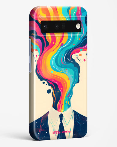 Colour Cascade [BREATHE] Hard Case Phone Cover-(Google)