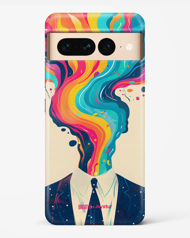 Colour Cascade [BREATHE] Hard Case Phone Cover-(Google)