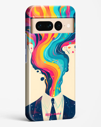 Colour Cascade [BREATHE] Hard Case Phone Cover-(Google)