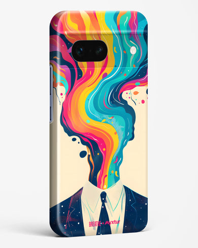 Colour Cascade [BREATHE] Hard Case Phone Cover-(Google)