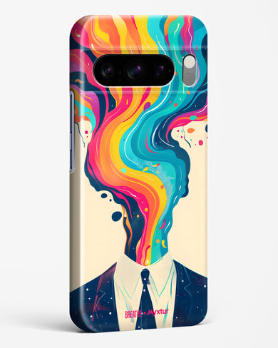 Colour Cascade [BREATHE] Hard Case Phone Cover-(Google)