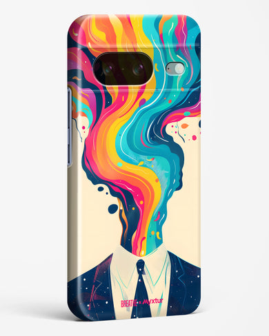 Colour Cascade [BREATHE] Hard Case Phone Cover-(Google)