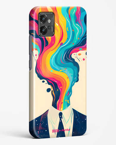 Colour Cascade [BREATHE] Hard Case Phone Cover (Motorola)
