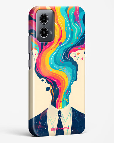 Colour Cascade [BREATHE] Hard Case Phone Cover (Motorola)