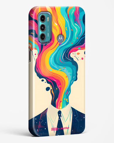 Colour Cascade [BREATHE] Hard Case Phone Cover (Motorola)