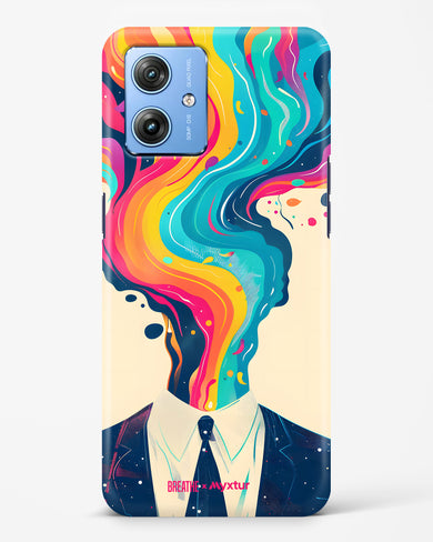 Colour Cascade [BREATHE] Hard Case Phone Cover (Motorola)