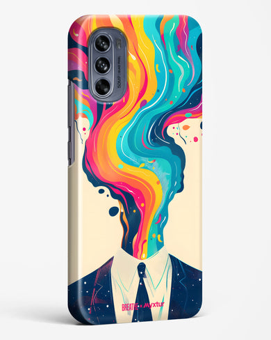 Colour Cascade [BREATHE] Hard Case Phone Cover (Motorola)