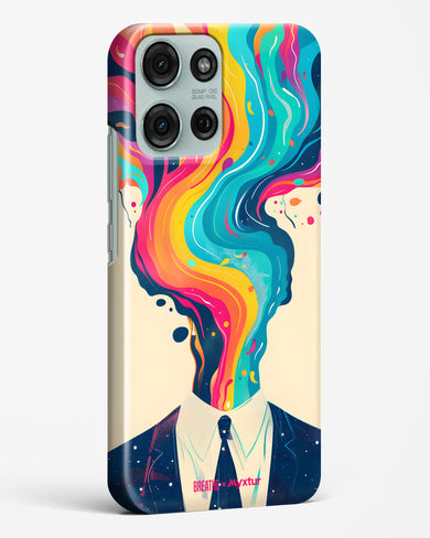 Colour Cascade [BREATHE] Hard Case Phone Cover (Motorola)