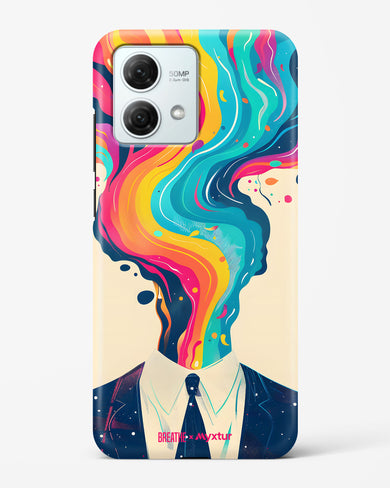 Colour Cascade [BREATHE] Hard Case Phone Cover (Motorola)
