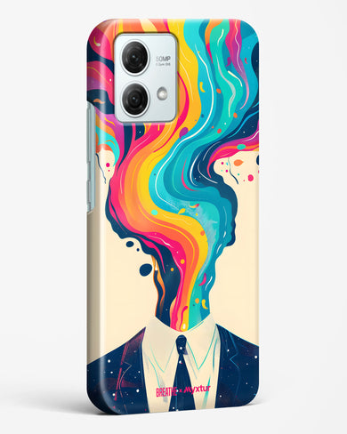 Colour Cascade [BREATHE] Hard Case Phone Cover (Motorola)