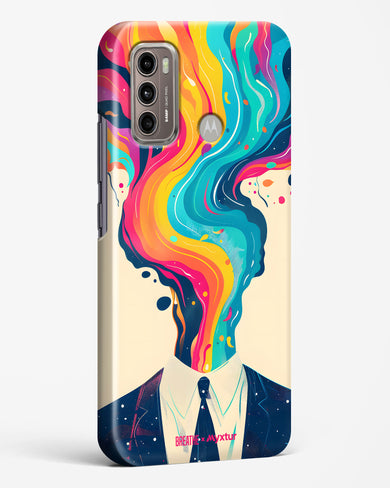 Colour Cascade [BREATHE] Hard Case Phone Cover (Motorola)
