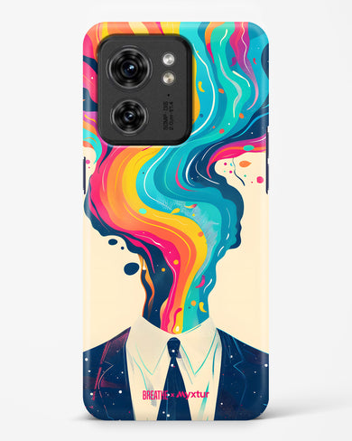 Colour Cascade [BREATHE] Hard Case Phone Cover (Motorola)