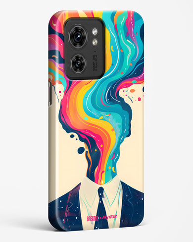Colour Cascade [BREATHE] Hard Case Phone Cover (Motorola)