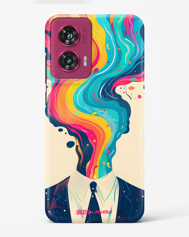 Colour Cascade [BREATHE] Hard Case Phone Cover (Motorola)