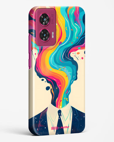 Colour Cascade [BREATHE] Hard Case Phone Cover (Motorola)