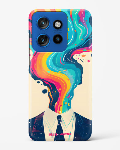 Colour Cascade [BREATHE] Hard Case Phone Cover (Motorola)