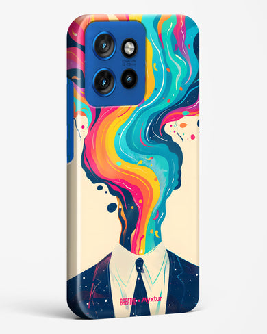 Colour Cascade [BREATHE] Hard Case Phone Cover (Motorola)