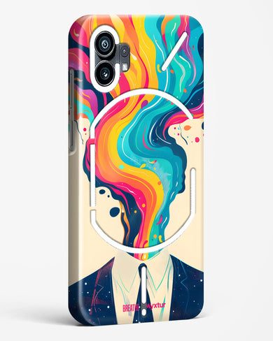 Colour Cascade [BREATHE] Hard Case Phone Cover-(Nothing)