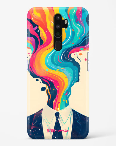 Colour Cascade [BREATHE] Hard Case Phone Cover-(Oppo)