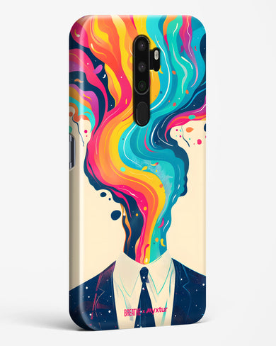 Colour Cascade [BREATHE] Hard Case Phone Cover-(Oppo)