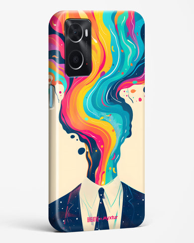 Colour Cascade [BREATHE] Hard Case Phone Cover-(Oppo)