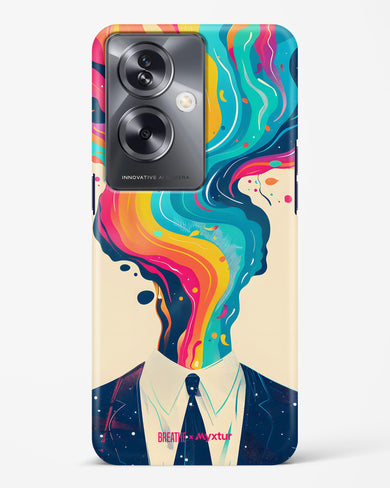 Colour Cascade [BREATHE] Hard Case Phone Cover (Oppo)