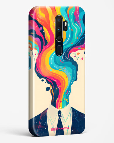 Colour Cascade [BREATHE] Hard Case Phone Cover-(Oppo)