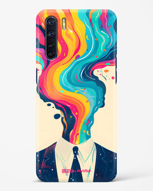 Colour Cascade [BREATHE] Hard Case Phone Cover-(Oppo)