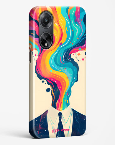 Colour Cascade [BREATHE] Hard Case Phone Cover-(Oppo)