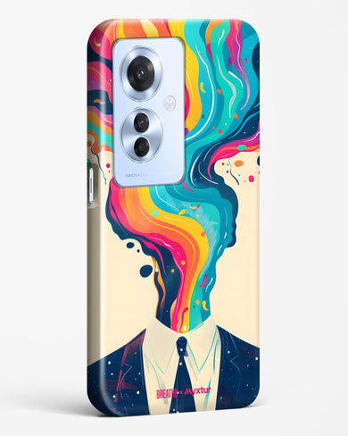 Colour Cascade [BREATHE] Hard Case Phone Cover (Oppo)