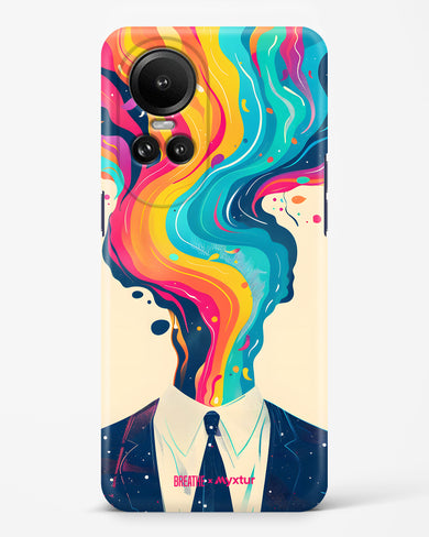 Colour Cascade [BREATHE] Hard Case Phone Cover-(Oppo)