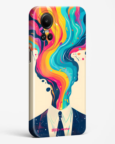 Colour Cascade [BREATHE] Hard Case Phone Cover-(Oppo)