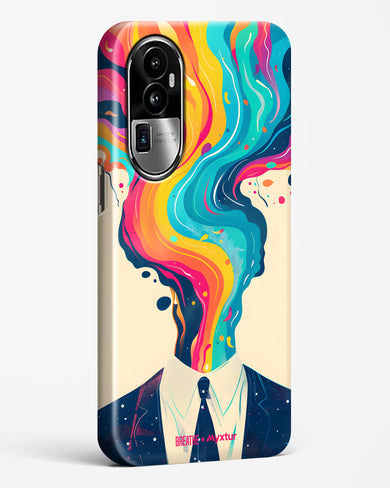 Colour Cascade [BREATHE] Hard Case Phone Cover (Oppo)