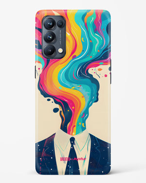 Colour Cascade [BREATHE] Hard Case Phone Cover-(Oppo)