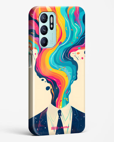 Colour Cascade [BREATHE] Hard Case Phone Cover-(Oppo)