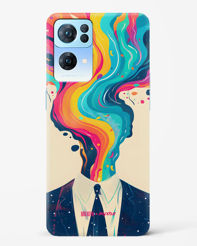 Colour Cascade [BREATHE] Hard Case Phone Cover-(Oppo)