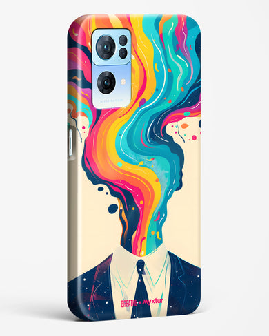 Colour Cascade [BREATHE] Hard Case Phone Cover-(Oppo)