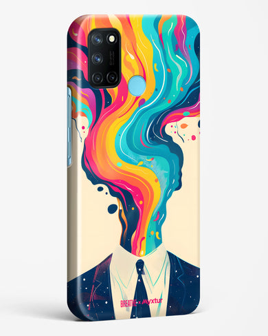 Colour Cascade [BREATHE] Hard Case Phone Cover-(Realme)