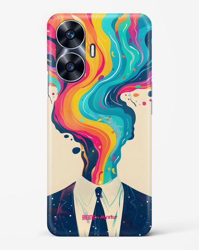 Colour Cascade [BREATHE] Hard Case Phone Cover-(Realme)