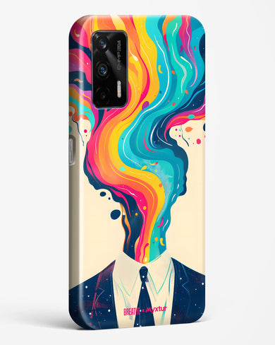 Colour Cascade [BREATHE] Hard Case Phone Cover-(Realme)