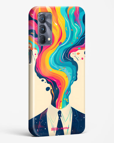 Colour Cascade [BREATHE] Hard Case Phone Cover-(Realme)