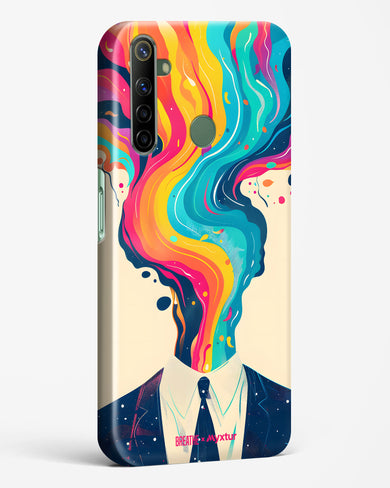 Colour Cascade [BREATHE] Hard Case Phone Cover-(Realme)