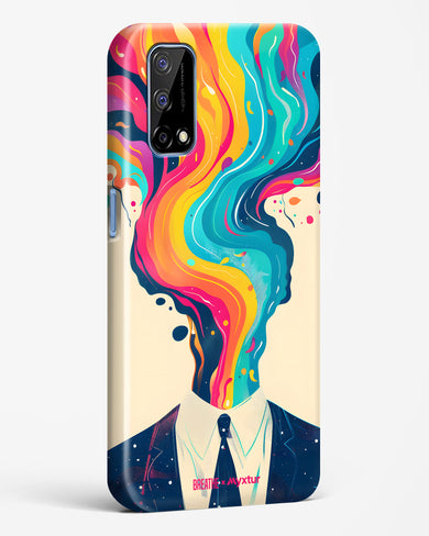 Colour Cascade [BREATHE] Hard Case Phone Cover-(Realme)