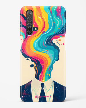 Colour Cascade [BREATHE] Hard Case Phone Cover-(Realme)