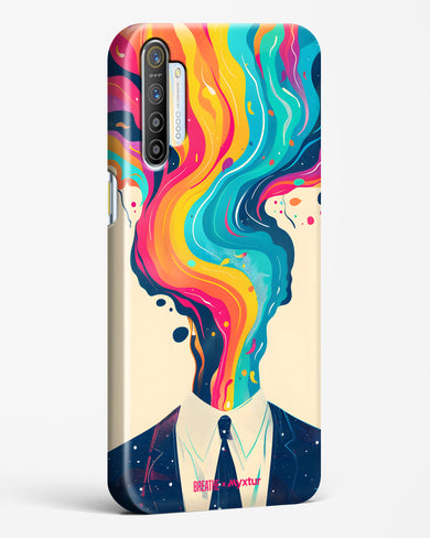 Colour Cascade [BREATHE] Hard Case Phone Cover-(Realme)