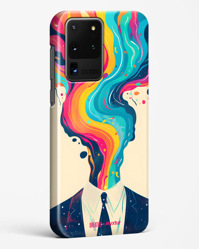 Colour Cascade [BREATHE] Hard Case Phone Cover-(Samsung)