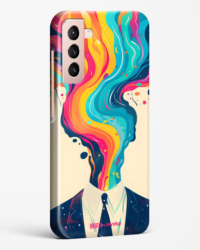 Colour Cascade [BREATHE] Hard Case Phone Cover-(Samsung)