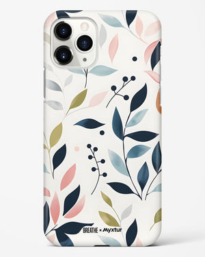 Gentle Greens [BREATHE] Hard Case Phone Cover (Apple)