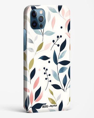 Gentle Greens [BREATHE] Hard Case Phone Cover-(Apple)